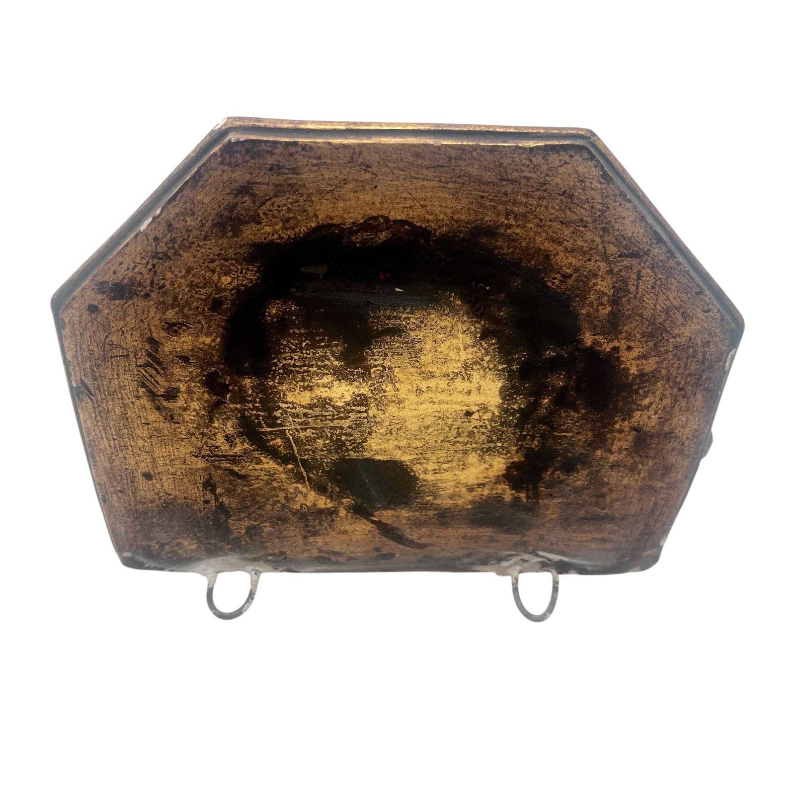 Antique Gilt Plaster Dragon Plinth Bracket Mythical Beast Floral Decoration Home Decor Country House Decor photo furniture