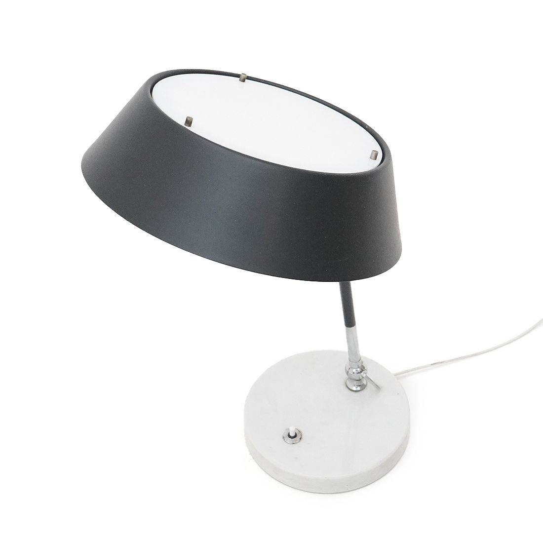 Table Lamp By Stilux With Marble Base, 1950s photo 940.0