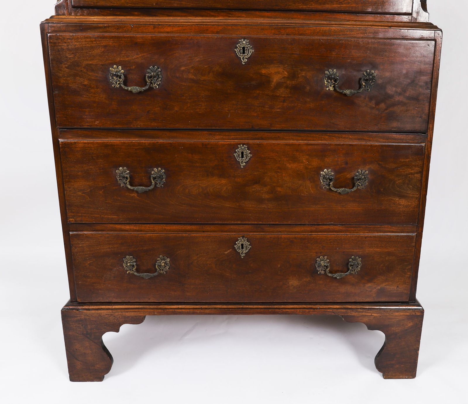 Antique George III Mahogany Chest Circa 1770 18th C photo 2850.0