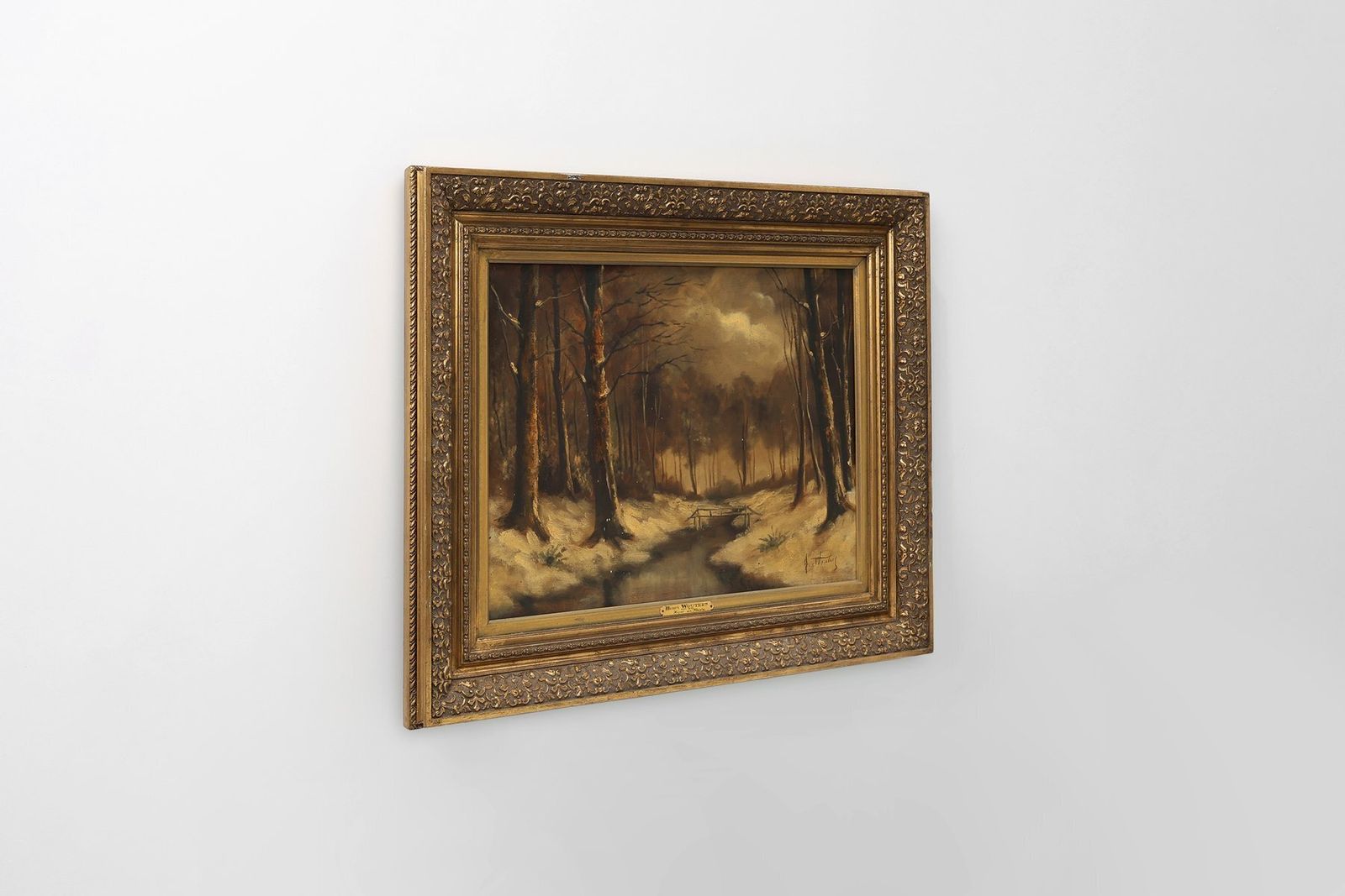Henri Wouters, Hover En Flandre, 1920s, Oil On Canvas, Framed photo buy