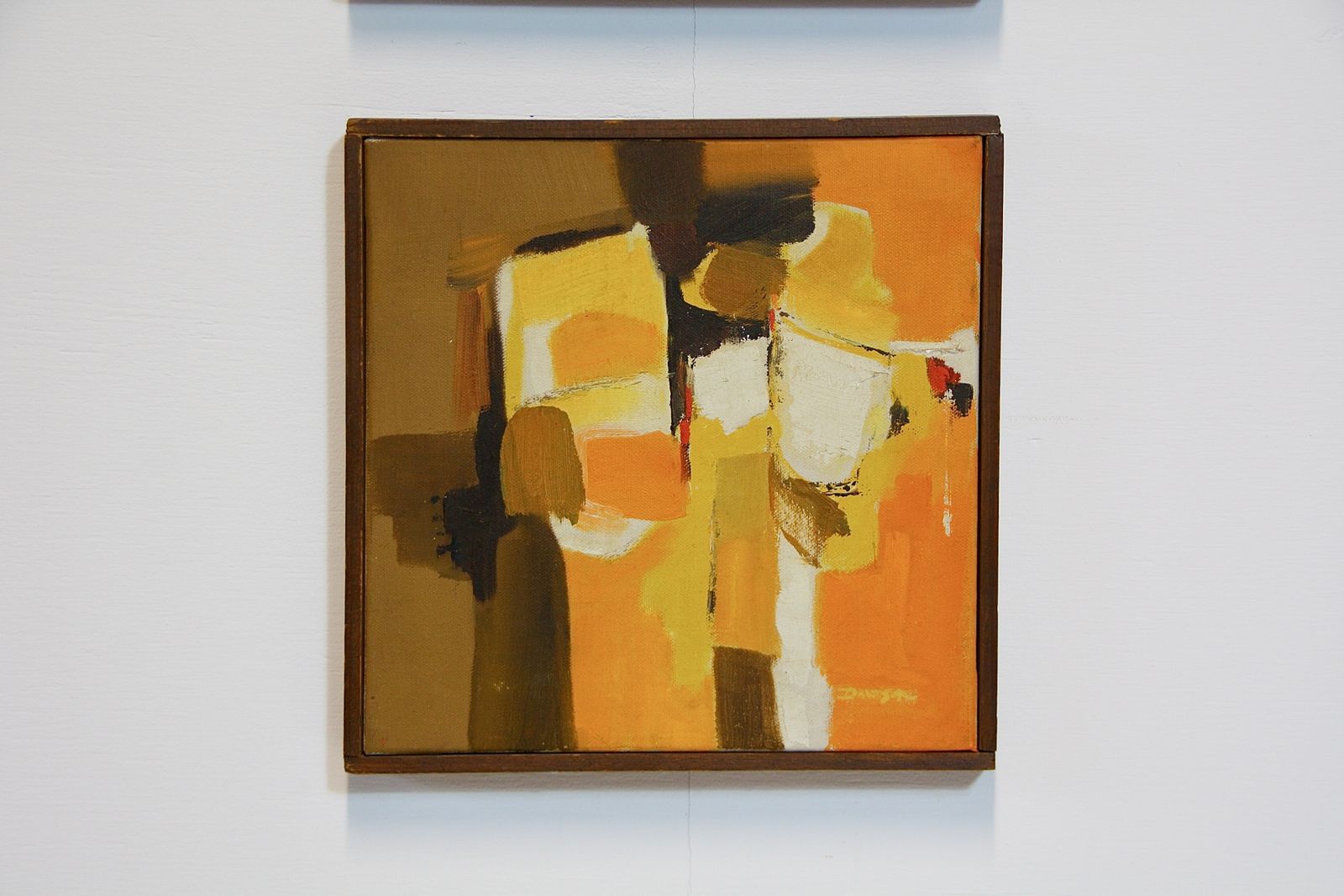 Vintage Abstract Paintings By P.J Davison   California C.1970 photo Art