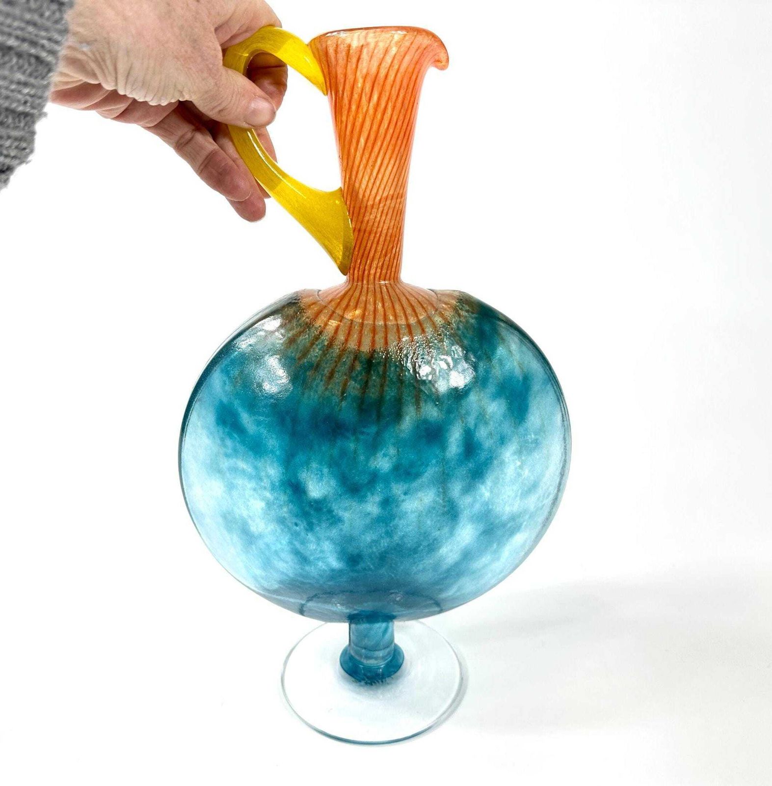 Kosta Boda Art Glass Vase: Kjell Engman Bon Bon Series photo buy