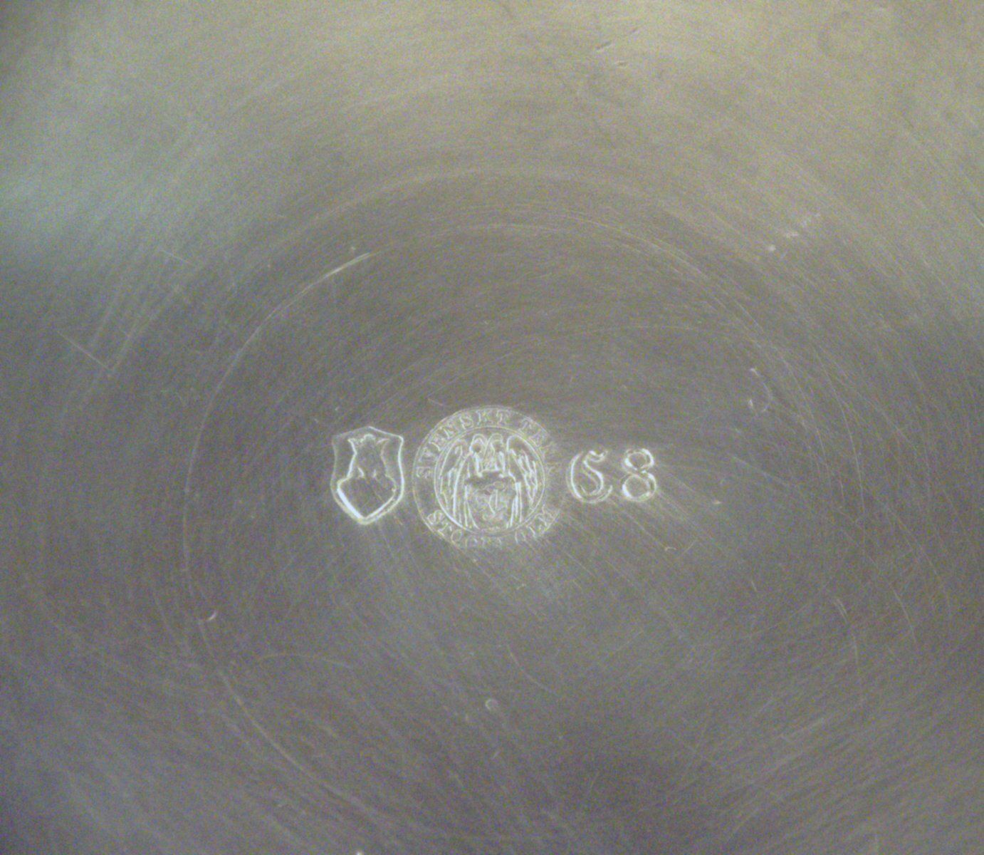 Swedish Grace Pewter Bowl By Anna Petrus For Svenskt Tenn, 1928 photo buy
