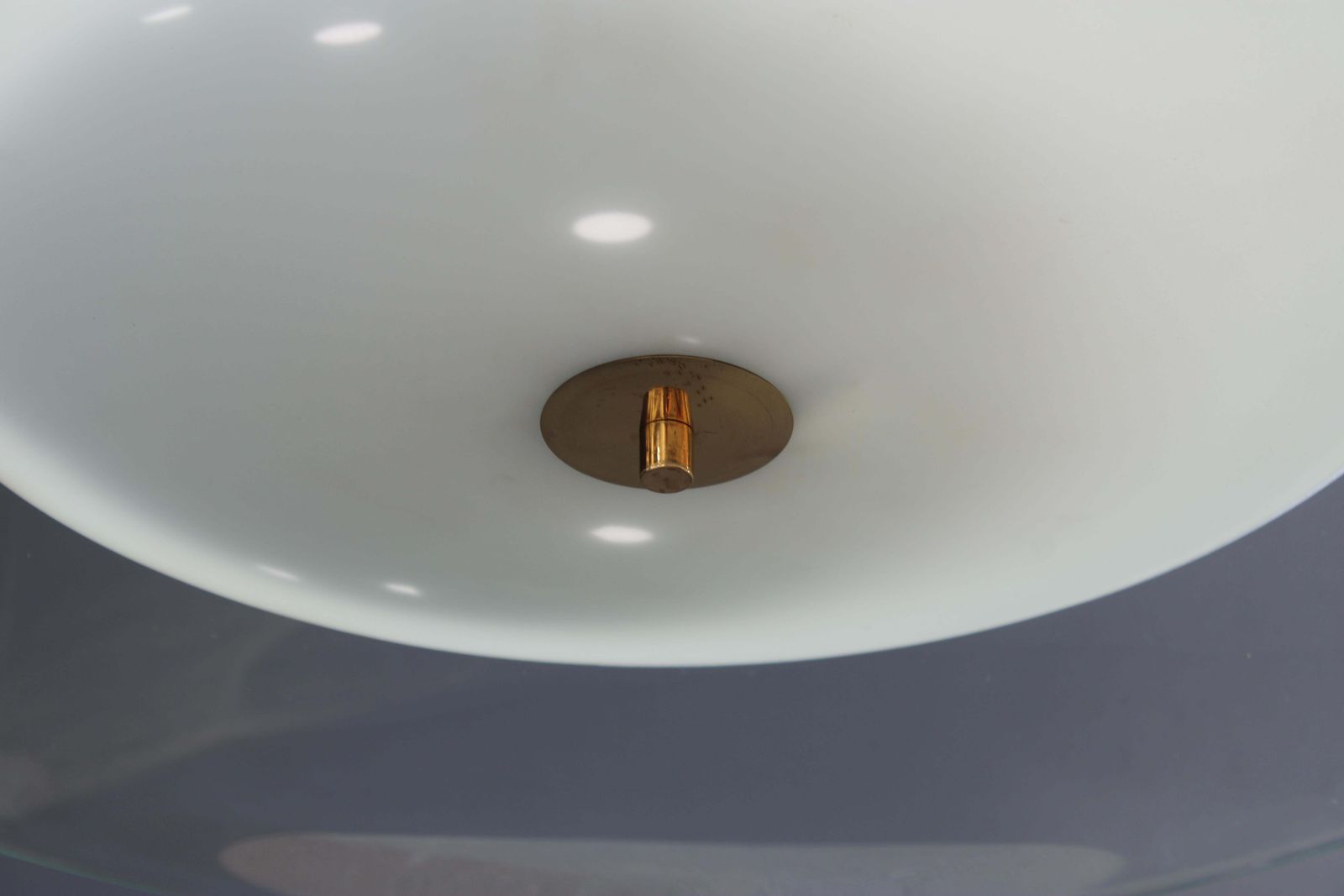 photo furniture Flying Saucer Chandelier Ufo Fontana Arte Pietro Chiesa 1950