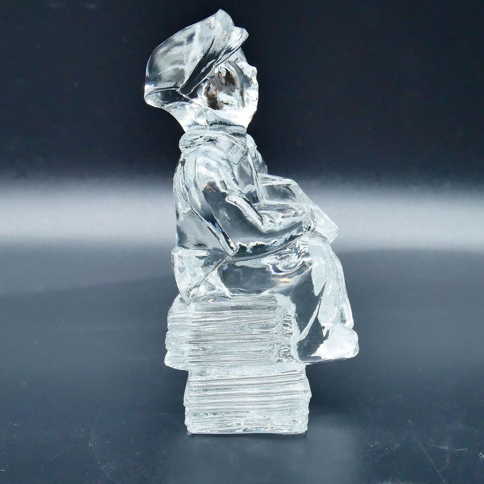 Kosta Boda Kjell Engman Art Glass Figurine, 1985 photo Home Decor
