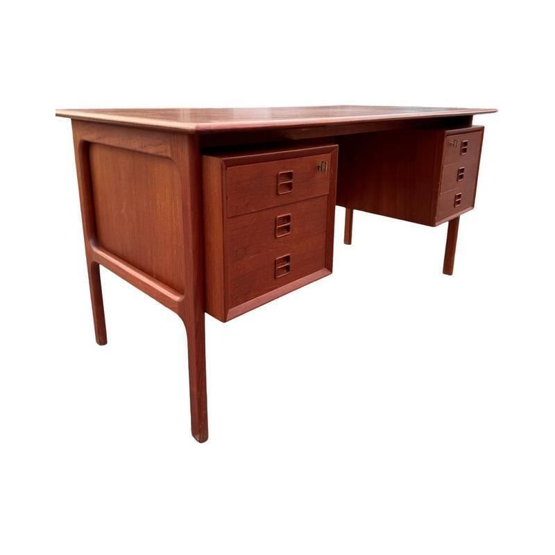 Teak Writing Desk, Denmark, 1960s photo Furniture