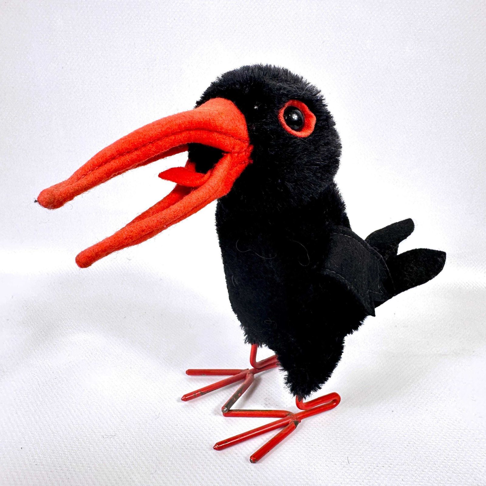 Vintage Steiff Hucky Birds – Mohair Songbird Figurines, 1950s German Collectibles (Sold Separately) photo vintage