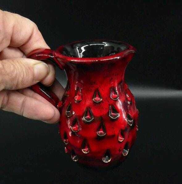 photo furniture Vintage Fat Lava Ceramic Jug Vase By Fratelli Fanciullacci For Bitossi – 1960s Italy