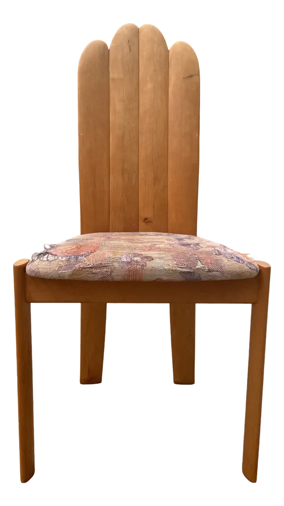Scandinavian Maple Dining Chair Attributed To Poul Hundevad For Vamdrup Stolefabrik, Denmark, 1960s