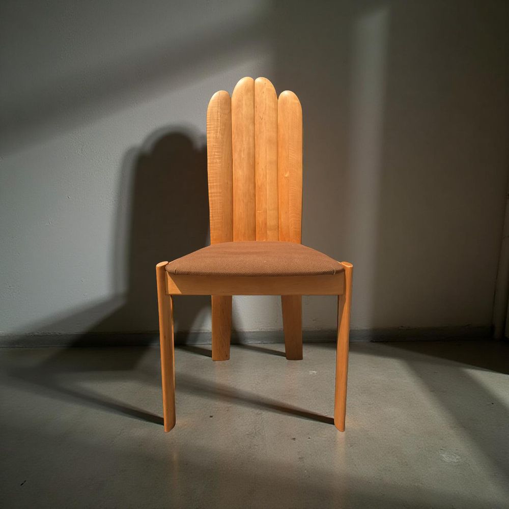 Scandinavian Maple Dining Chair Attributed To Poul Hundevad For Vamdrup Stolefabrik, Denmark, 1960s photo 158.0