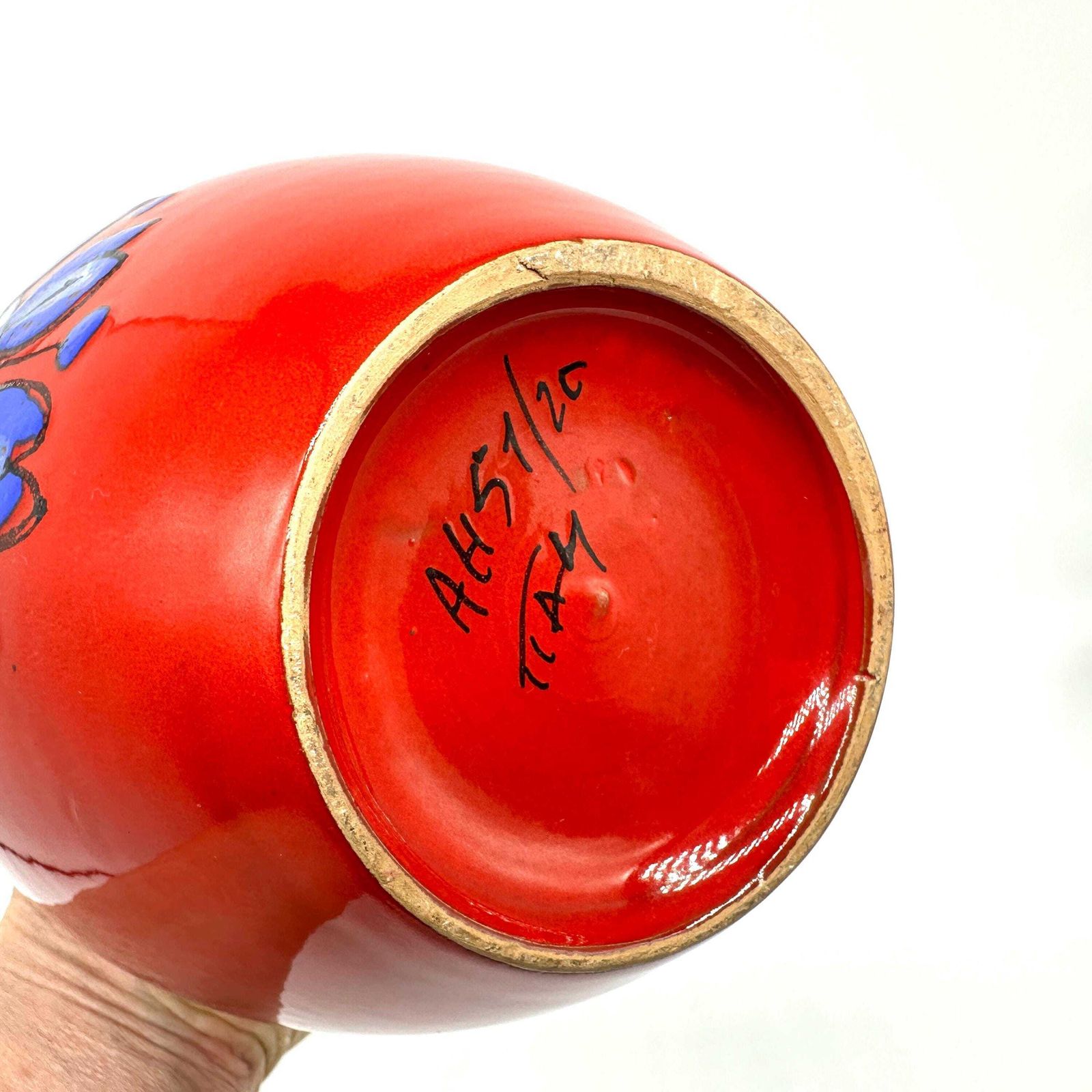 Vintage Bitossi Vase – Aldo Londi Italian Pottery, 1960s photo vintage