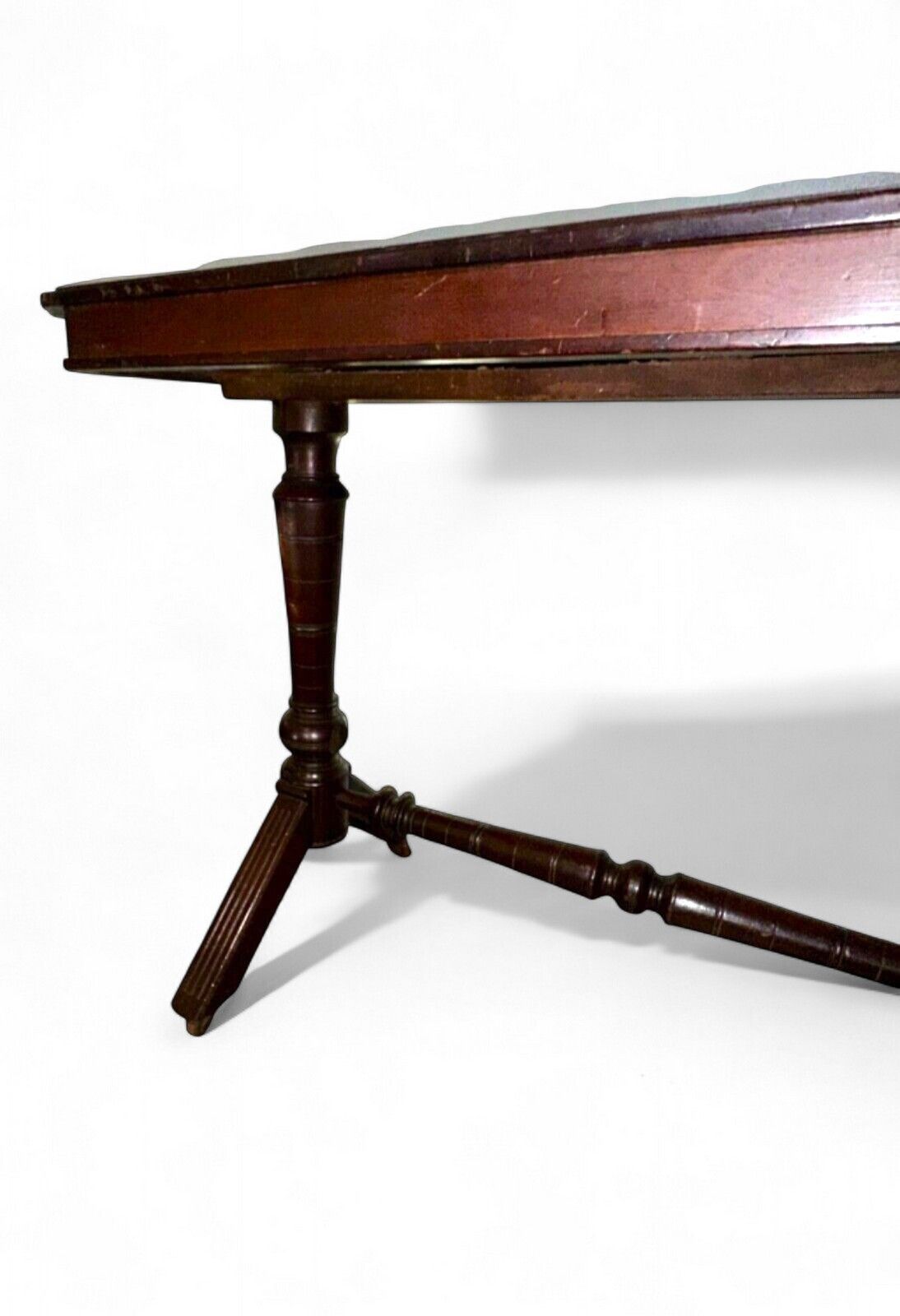 Late Victorian Mahogany Occasional Table C.1890 photo vintage