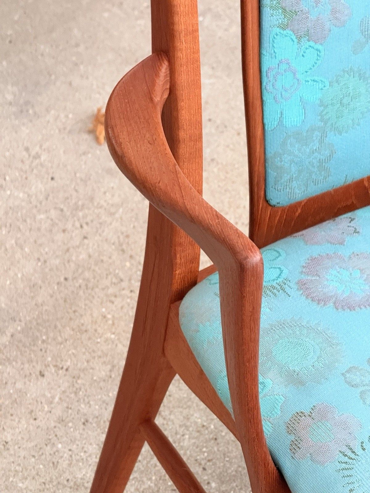 Rare Set 6(4+2) Nils Koefoeds “Eva” Teak Dining Chairs, Danish Modern, Hornslet photo 2850.0