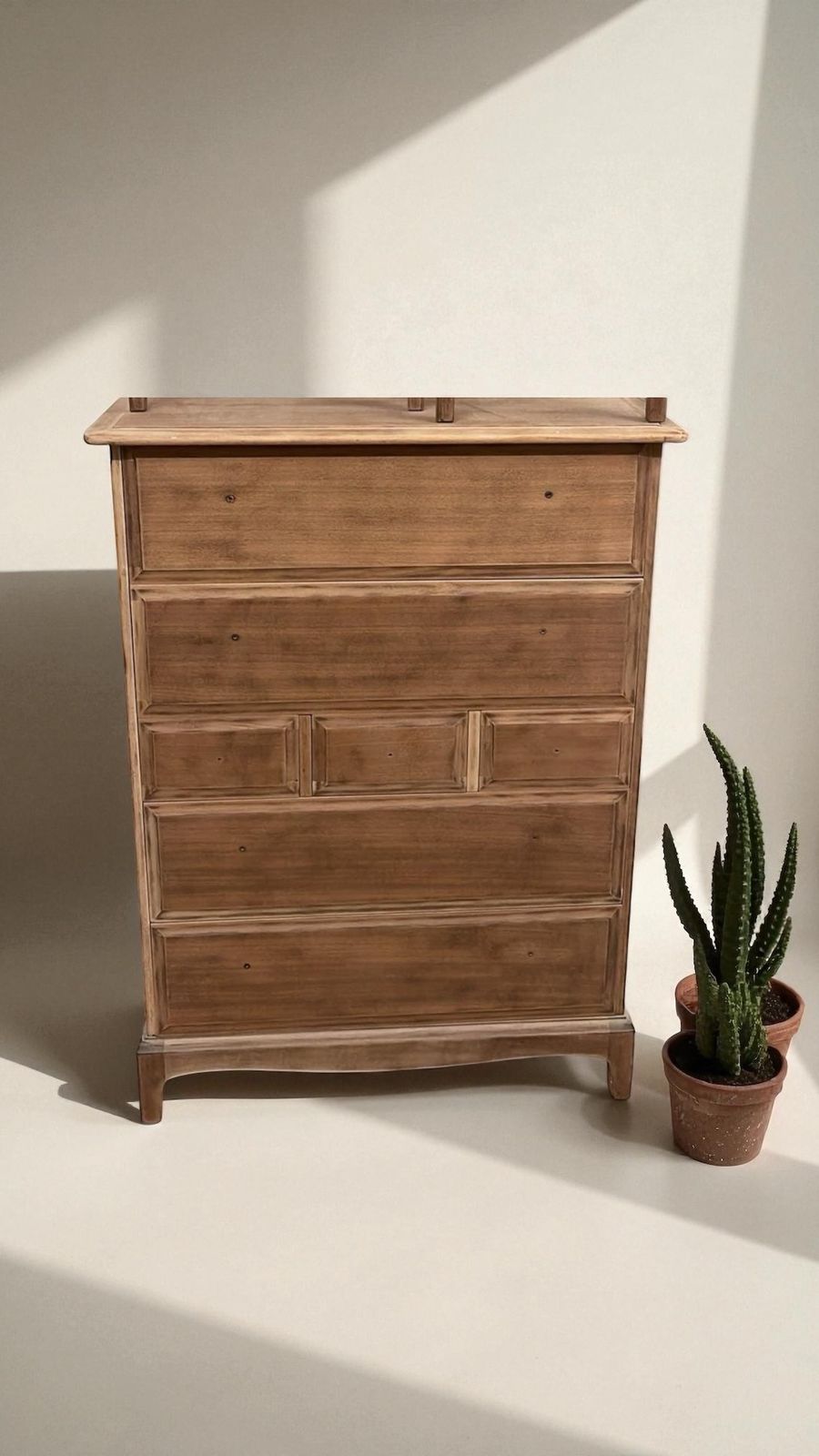 Stag Minstrel Tall Boy 7 Drawers Chest Of Drawers 1960 photo vinterior