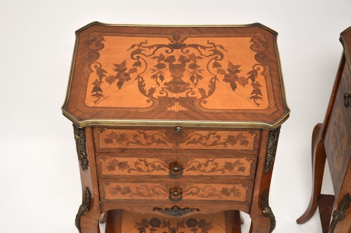 Pair Of Antique French Style Side Tables photo vinterior