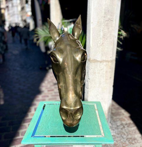 Horse Head By Alain Chervet, 1980s photo 6936.0