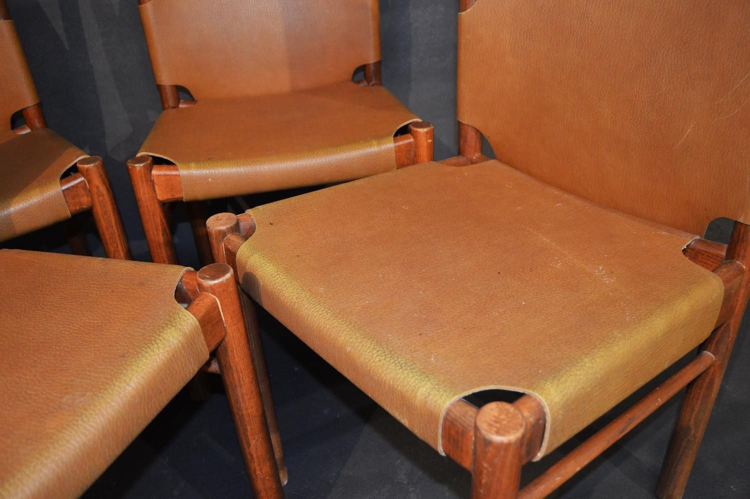 photo buy Dining Chairs By Janez Lajovic For Hotel Prisank And Ski Resort Kranjska Gora, 1962, Set Of 4