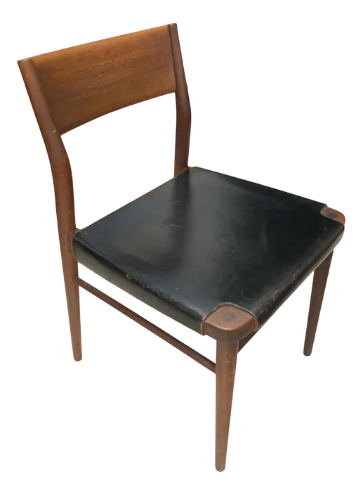 Model 351 Dining Chairs In Teak By Georg Leowald For Wilkhahn, Germany, 1956, Set Of 6