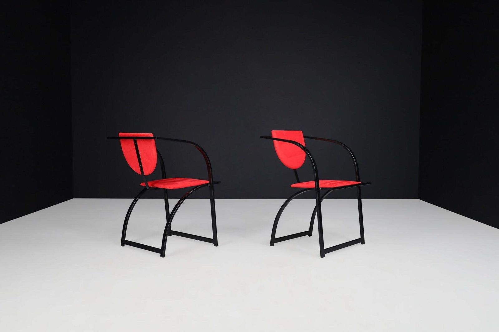 Striking Postmodern Armchairs By Kff Karl Friedrich, Germany, 1980s photo 1821.0