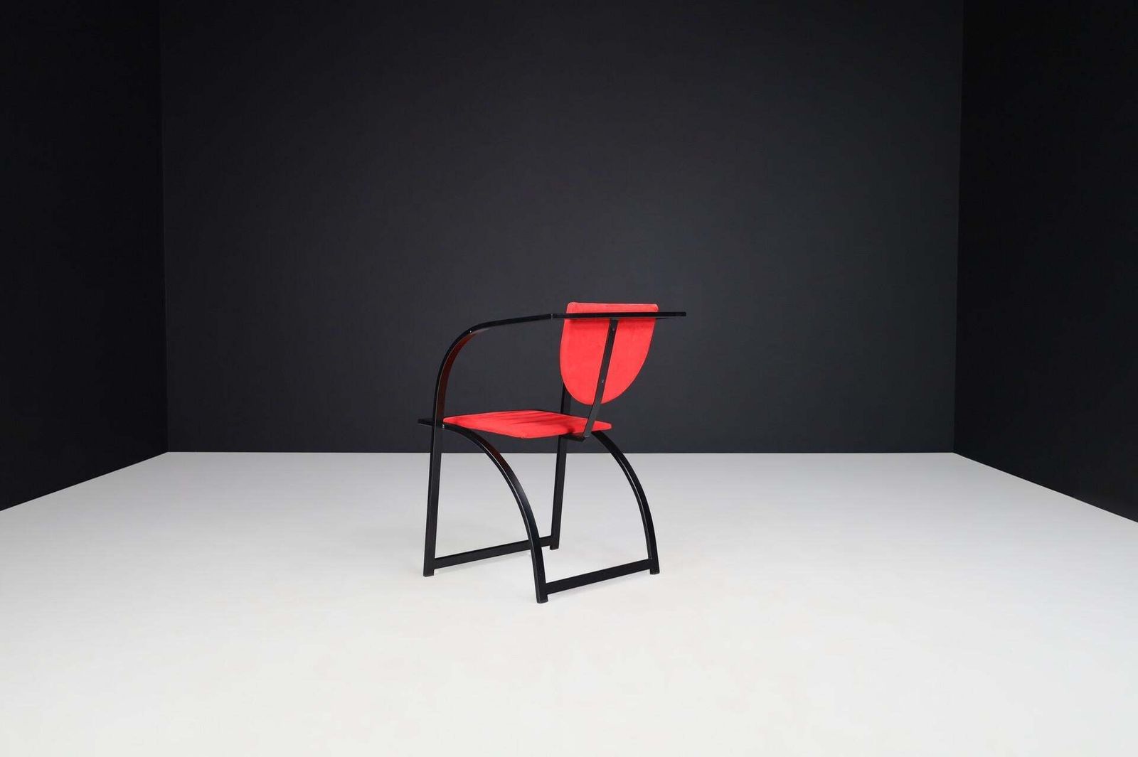 Striking Postmodern Armchairs By Kff Karl Friedrich, Germany, 1980s photo vintage
