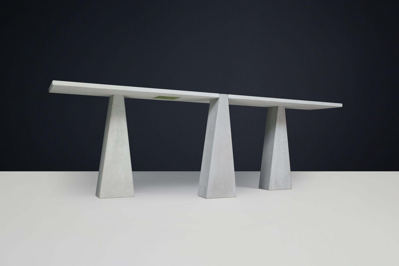 Pietra Serena' Inca'  Console By Angelo Mangiarotti For Skipper, Italy, 1978 photo furniture