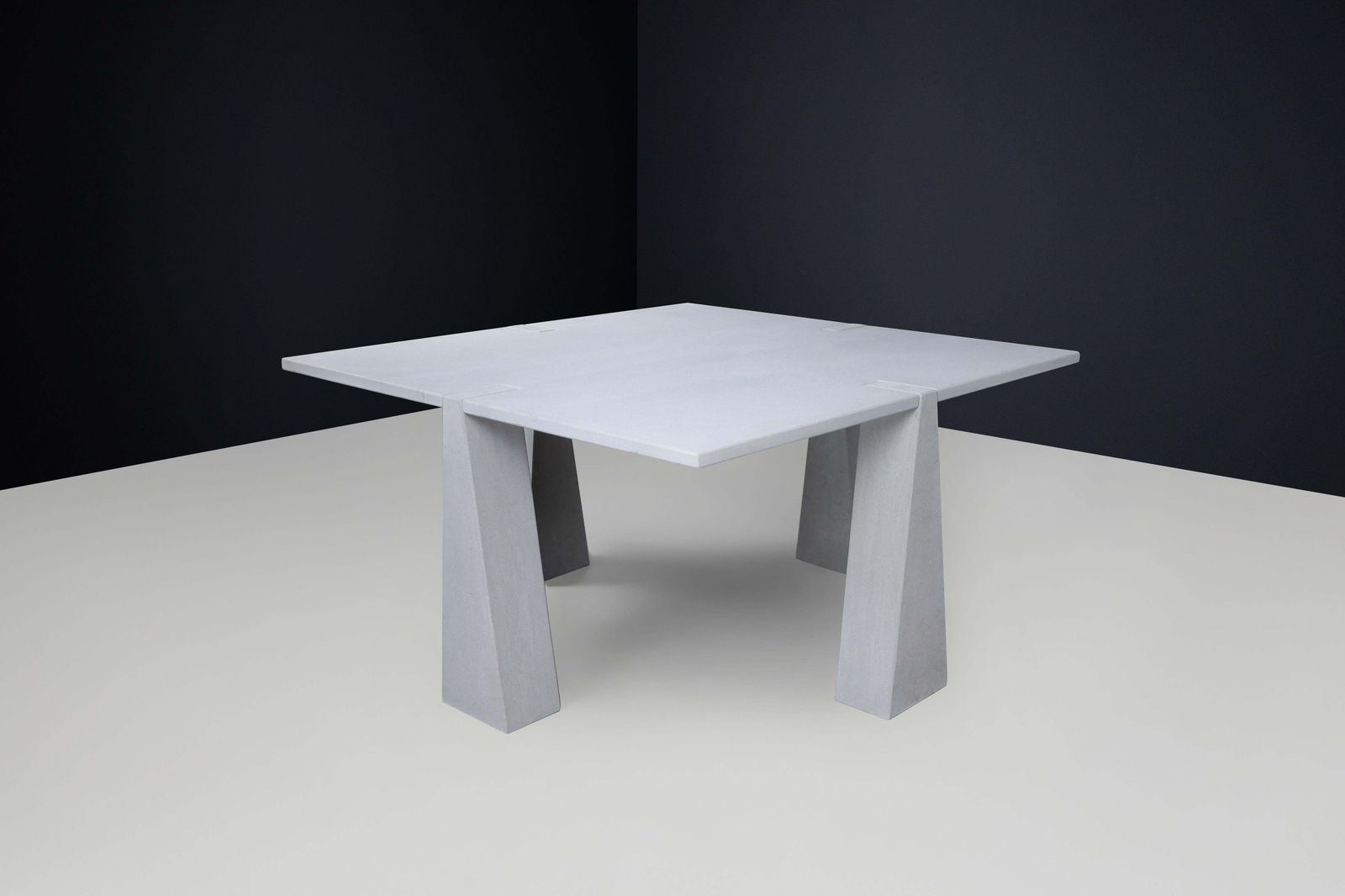 Pietra Serena' Inca' Dining Room  Centre Table By Angelo Mangiarotti For Skipper photo furniture