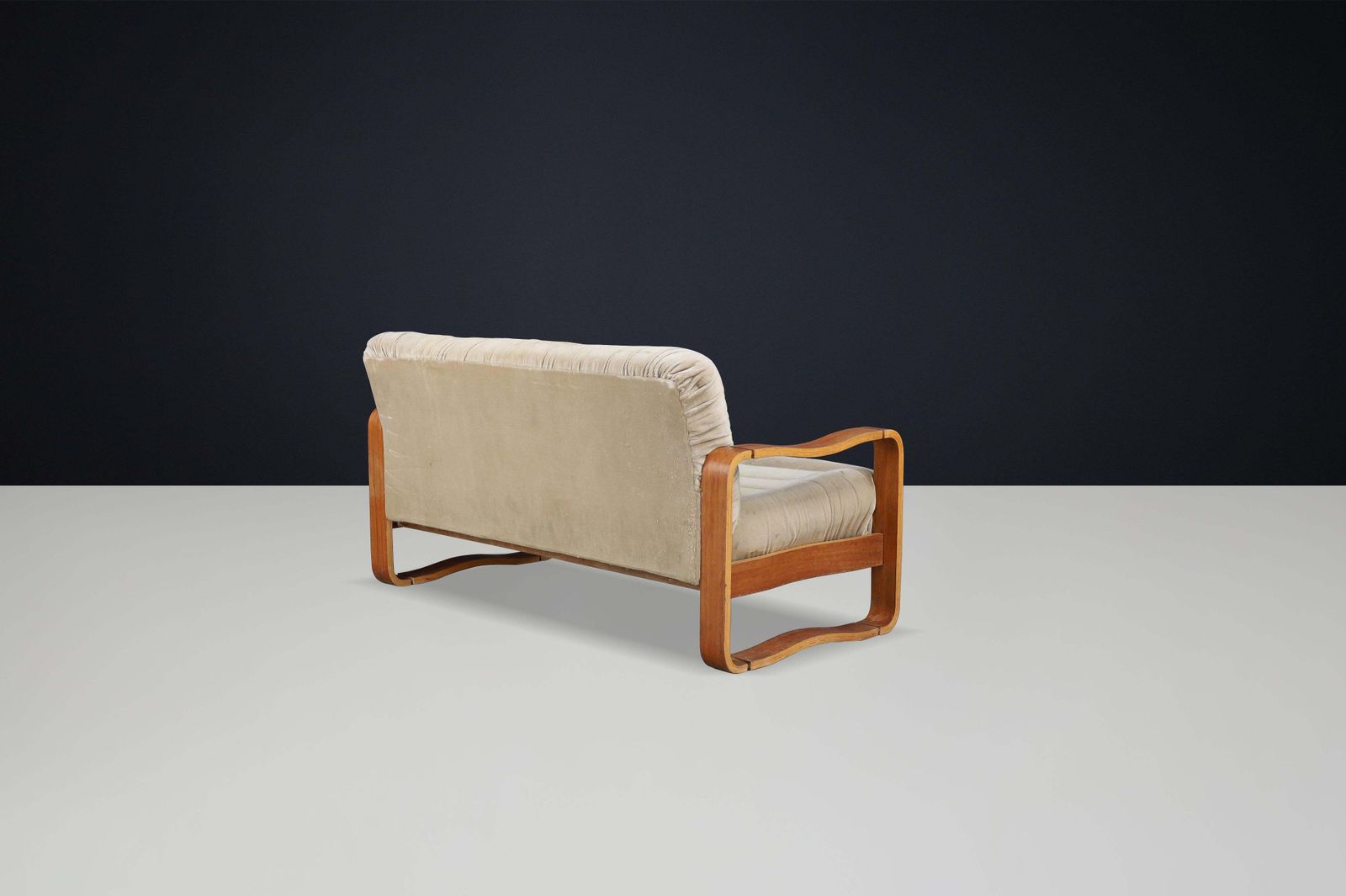 Mid Century Modern Bentwood Sofa By Jan Bočan, Czech Republic, 1970s photo buy