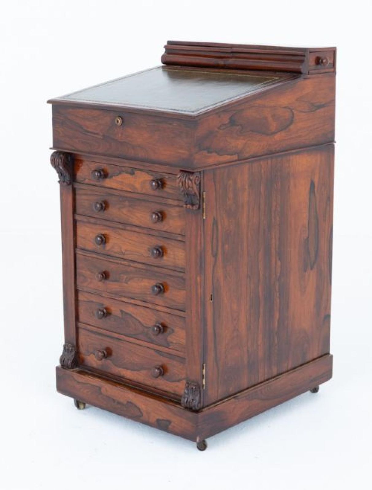 William IV Davenport Desk Slide Top 19th Century photo buy