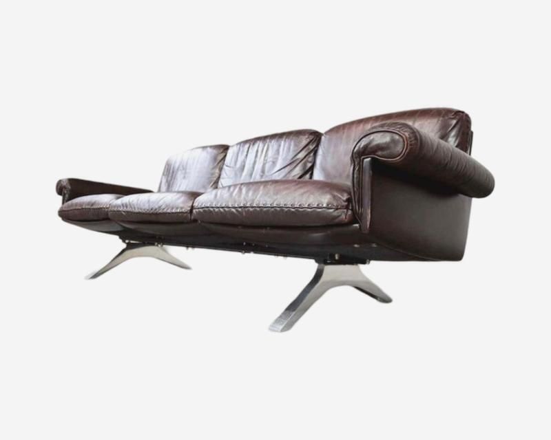 Ds 31 3 Seater Sofa, Armchairs And Ottoman, 1970s, Set Of 4 photo vinterior