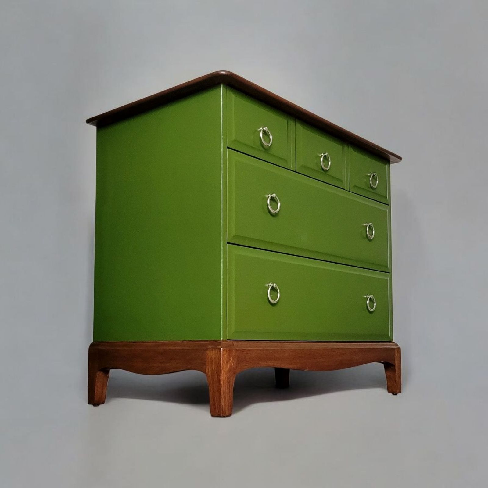 Stag Minstrel Chest Of Drawers Painted To Order photo vintage