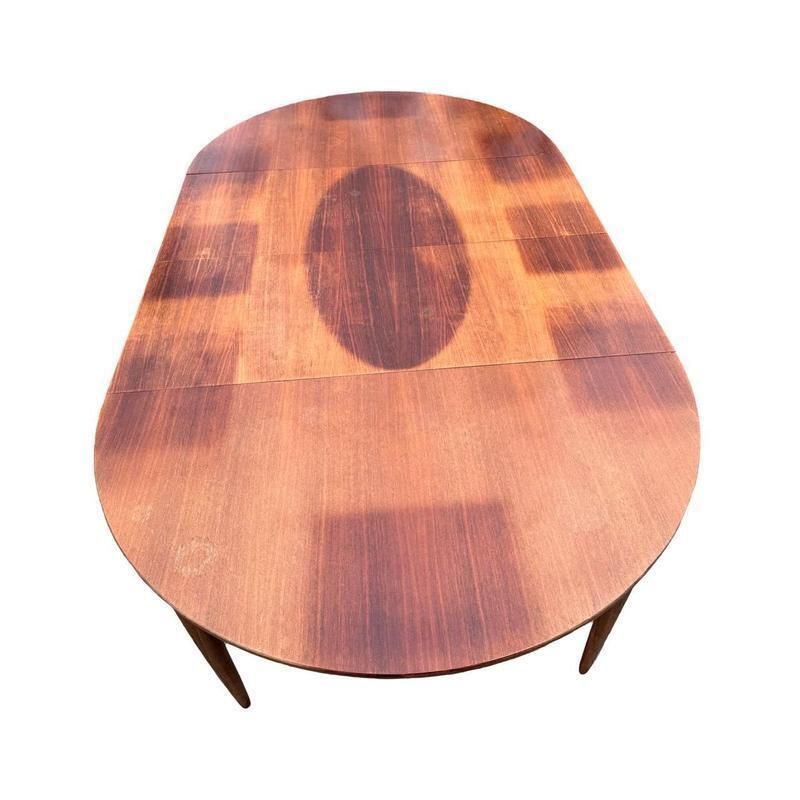 Vintage Scandinavisch uitschuifbare eettafel, jaren 1960 photo furniture
