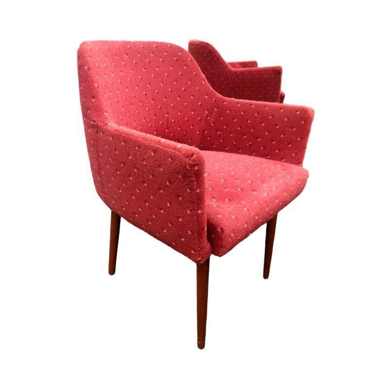 Vintage Cocktail Chairs From Veb Deutsche Werkstätten Hellerau, 1960s, Set Of 12 photo for sale