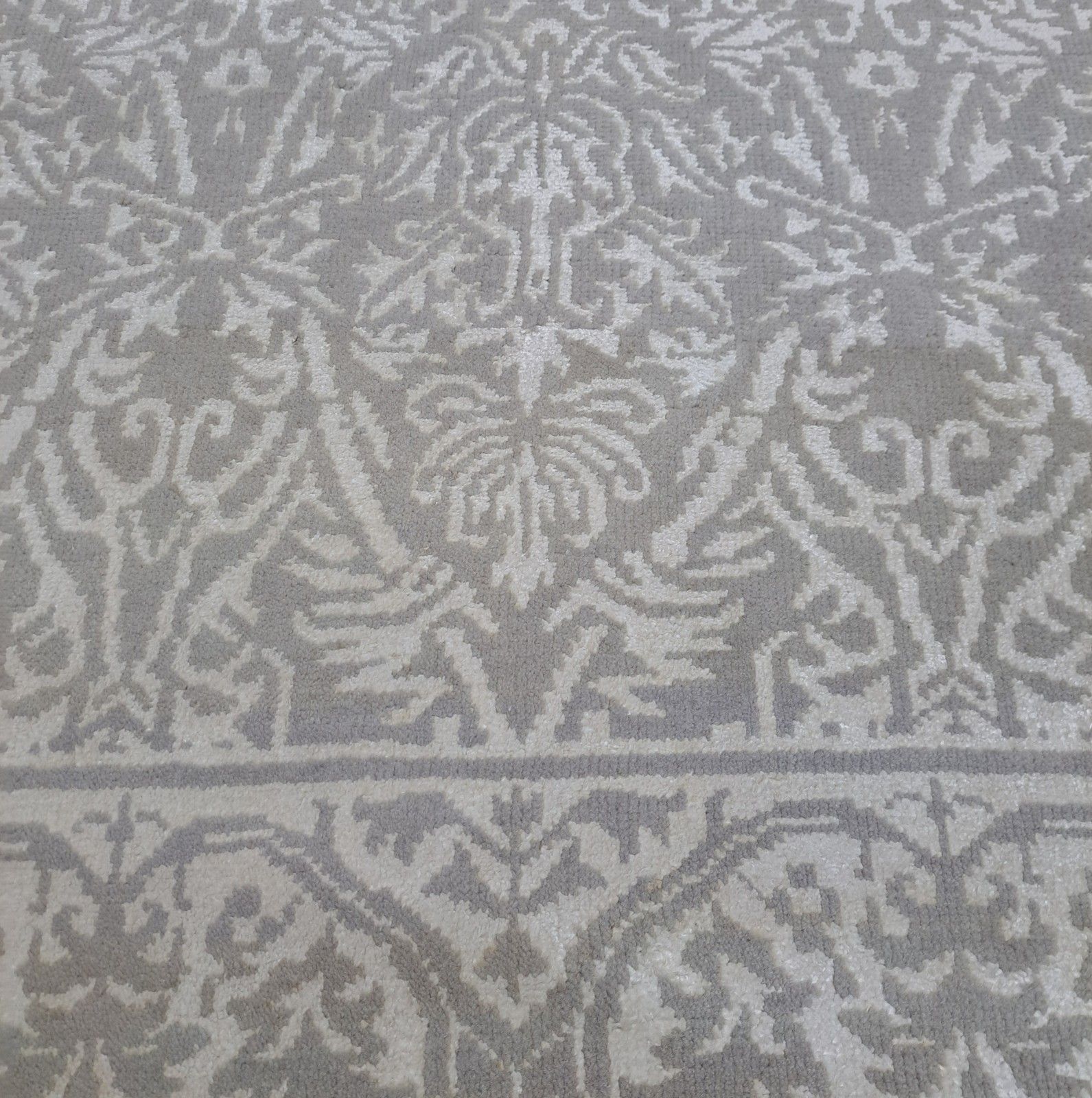 5.6x8 Ft New Hand Knotted Silk Rug. Living Room Carpet. Custom Size Available photo 1050.0