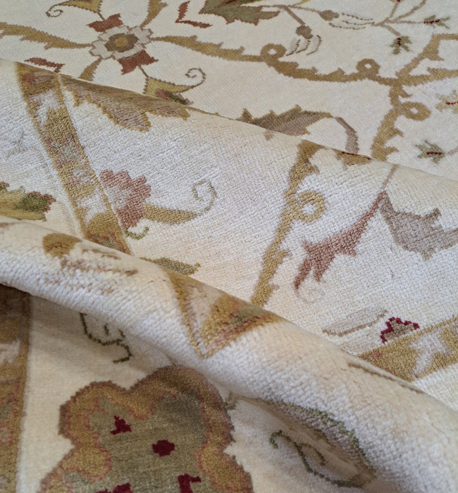 5.6x8 Ft New Handknotted Rug. All Wool. Living Room Carpet. Custom Size Availabl photo vinterior