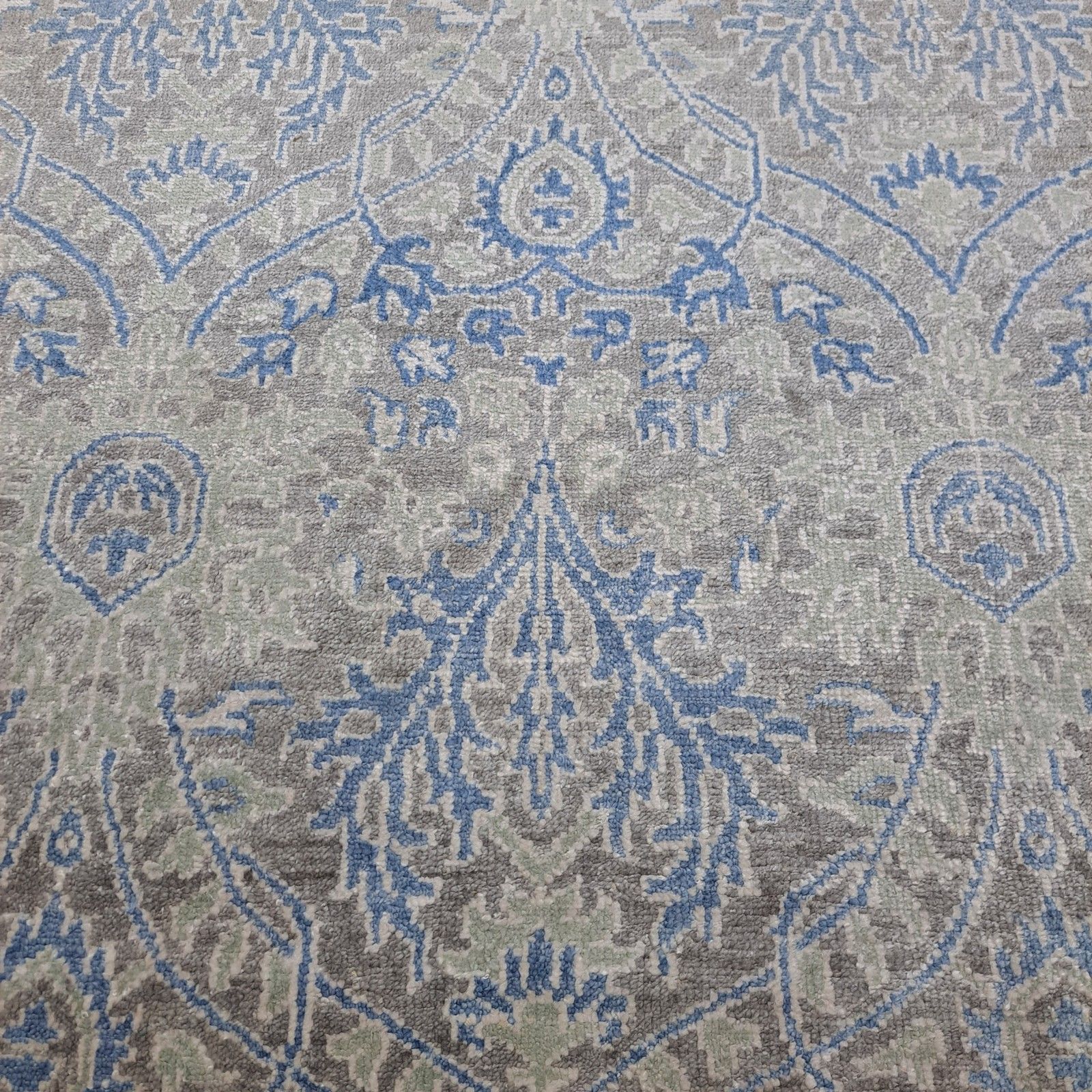 5.6x8 Ft New Hand Knotted Silk Rug. Living Room Carpet. Custom Size Available photo vintage