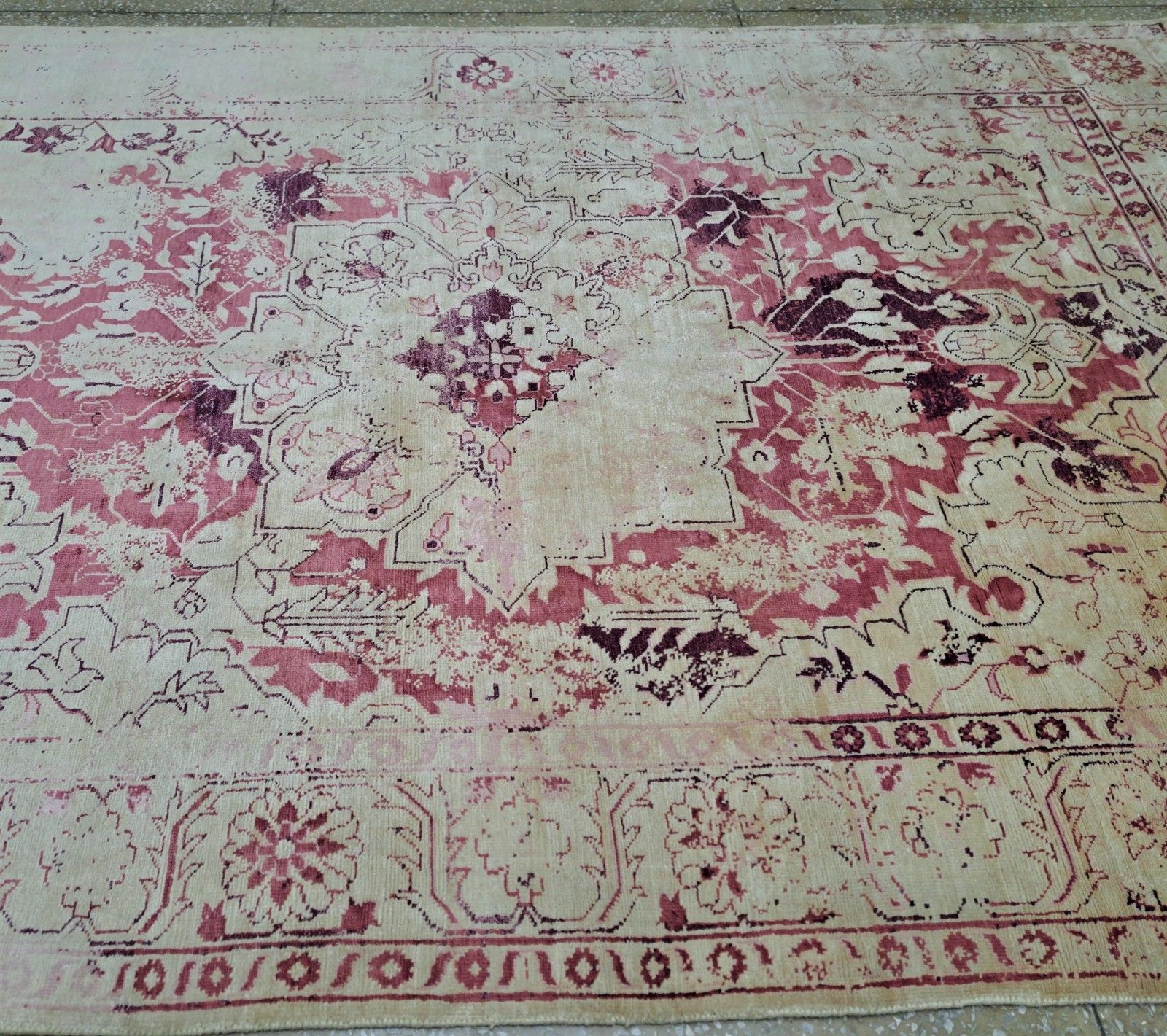 6x9 Ft Hand Knotted Area Rug Made Of 100% Silk. Contemporary Living Room Carpet photo 1811.0