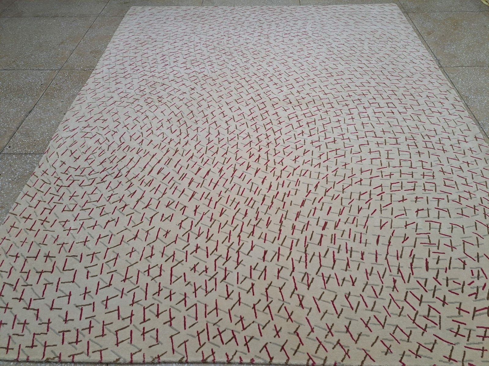 8x10 Ft High Quality Handknotted Nepalese Rug. All Natural Wool. Handmade Carpet photo 3028.0