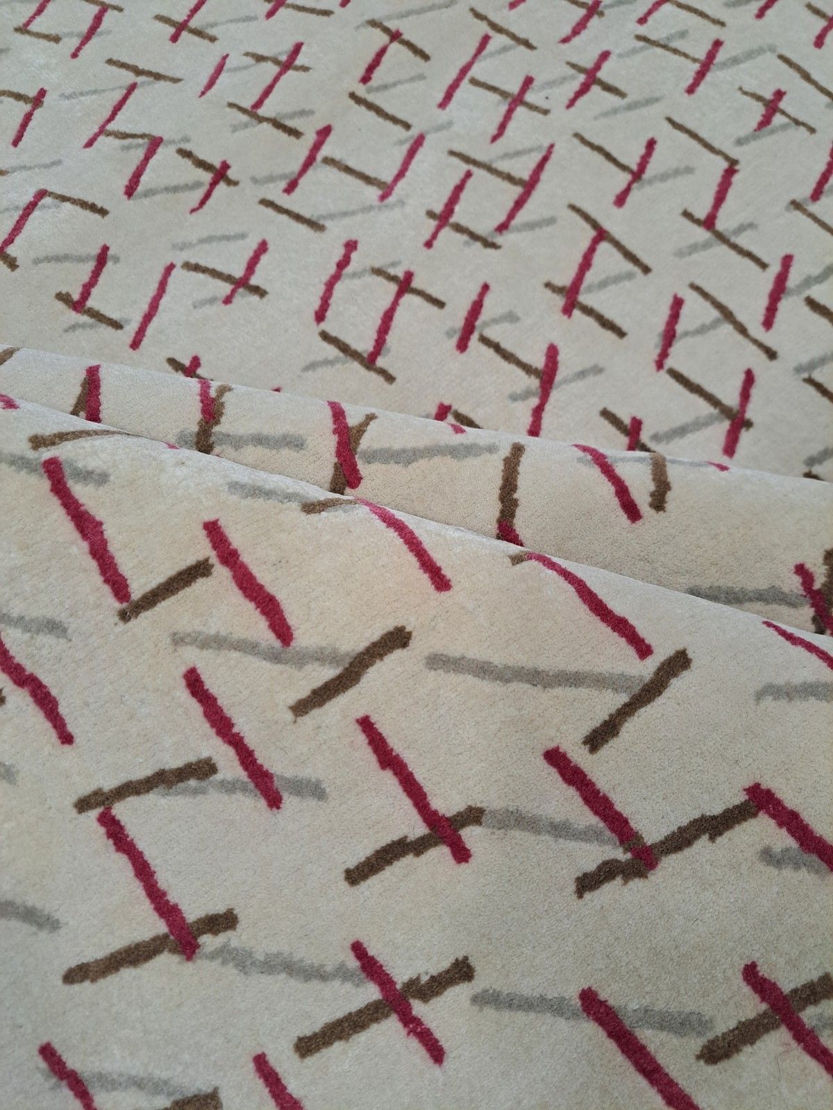8x10 Ft High Quality Handknotted Nepalese Rug. All Natural Wool. Handmade Carpet photo vinterior
