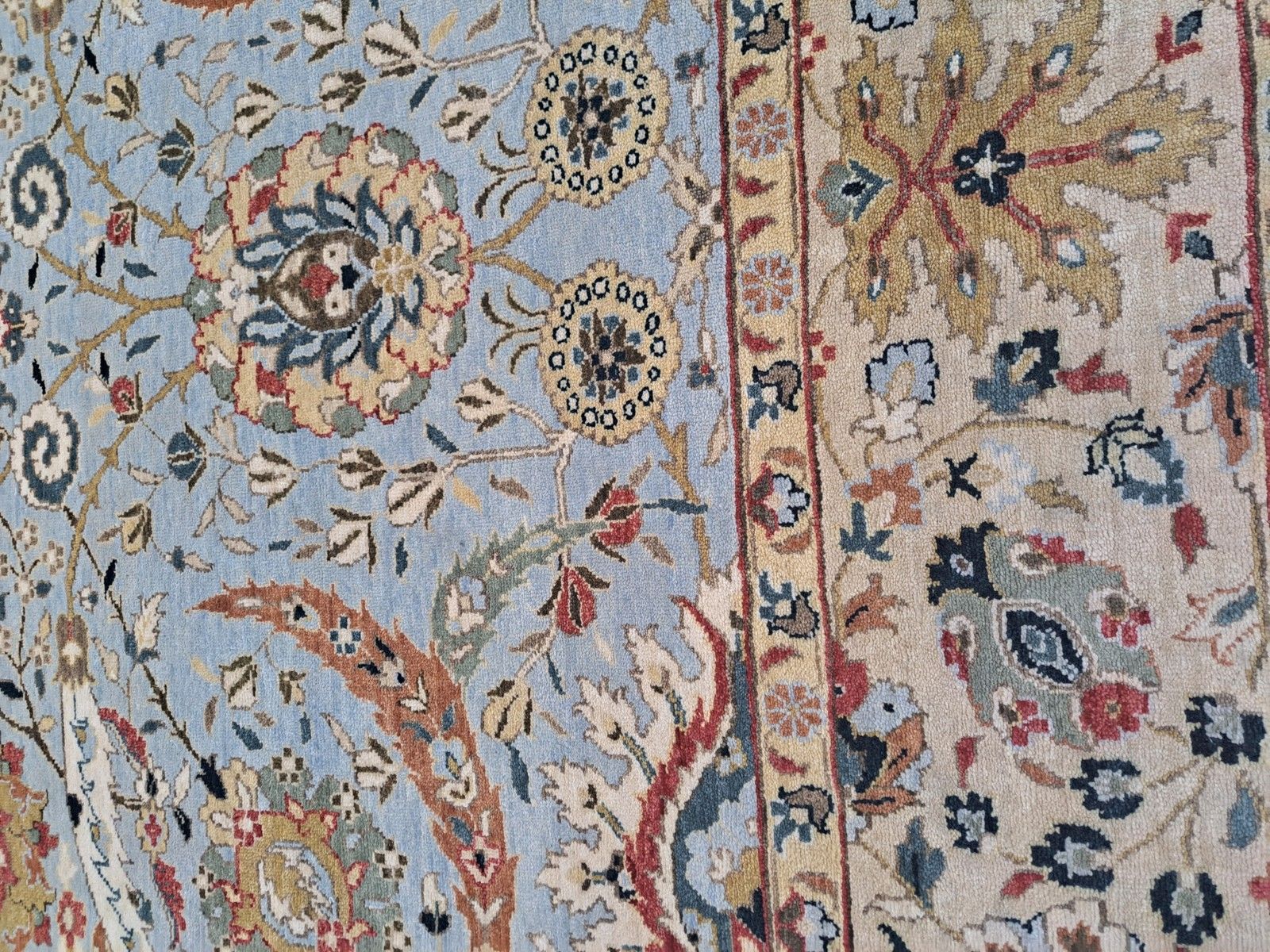 8x10 Ft 18th Century Heriz Design Wool Rug. Handmade Antique Style Area Rug photo Textiles