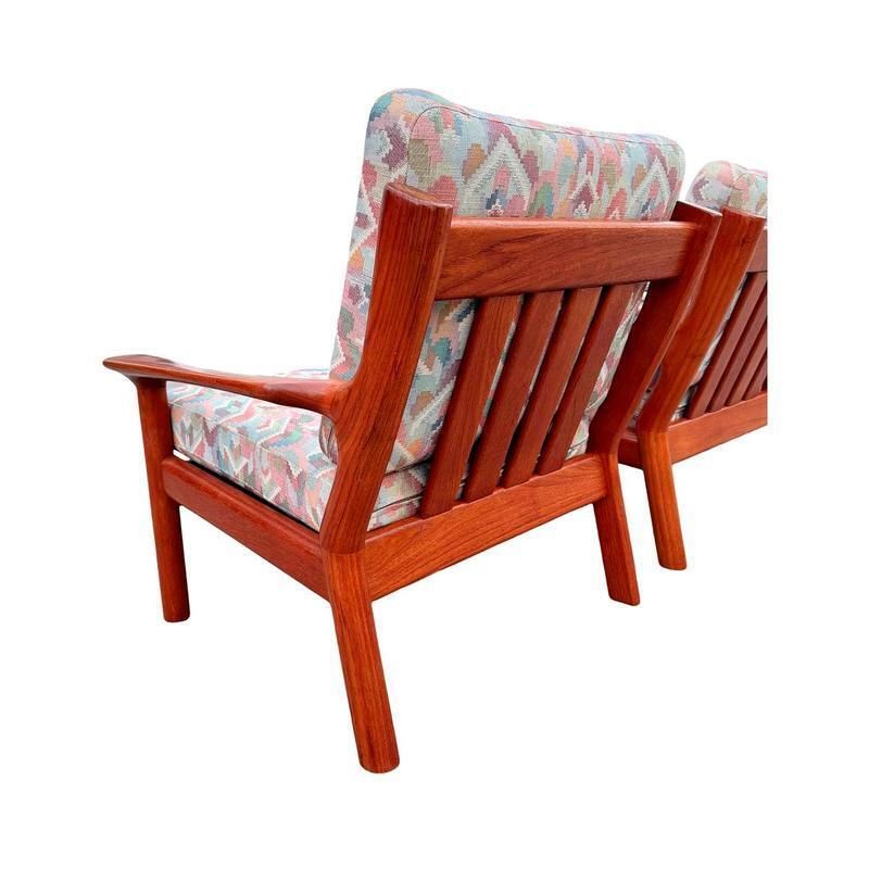 Lounge Chairs And Sofa By Juul Kristensen For Glostrup Møbelfabrik, 1960, Set Of 3 photo for sale