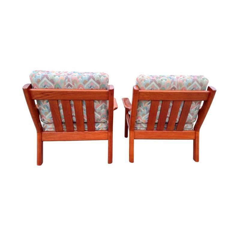 Lounge Chairs And Sofa By Juul Kristensen For Glostrup Møbelfabrik, 1960, Set Of 3 photo Furniture