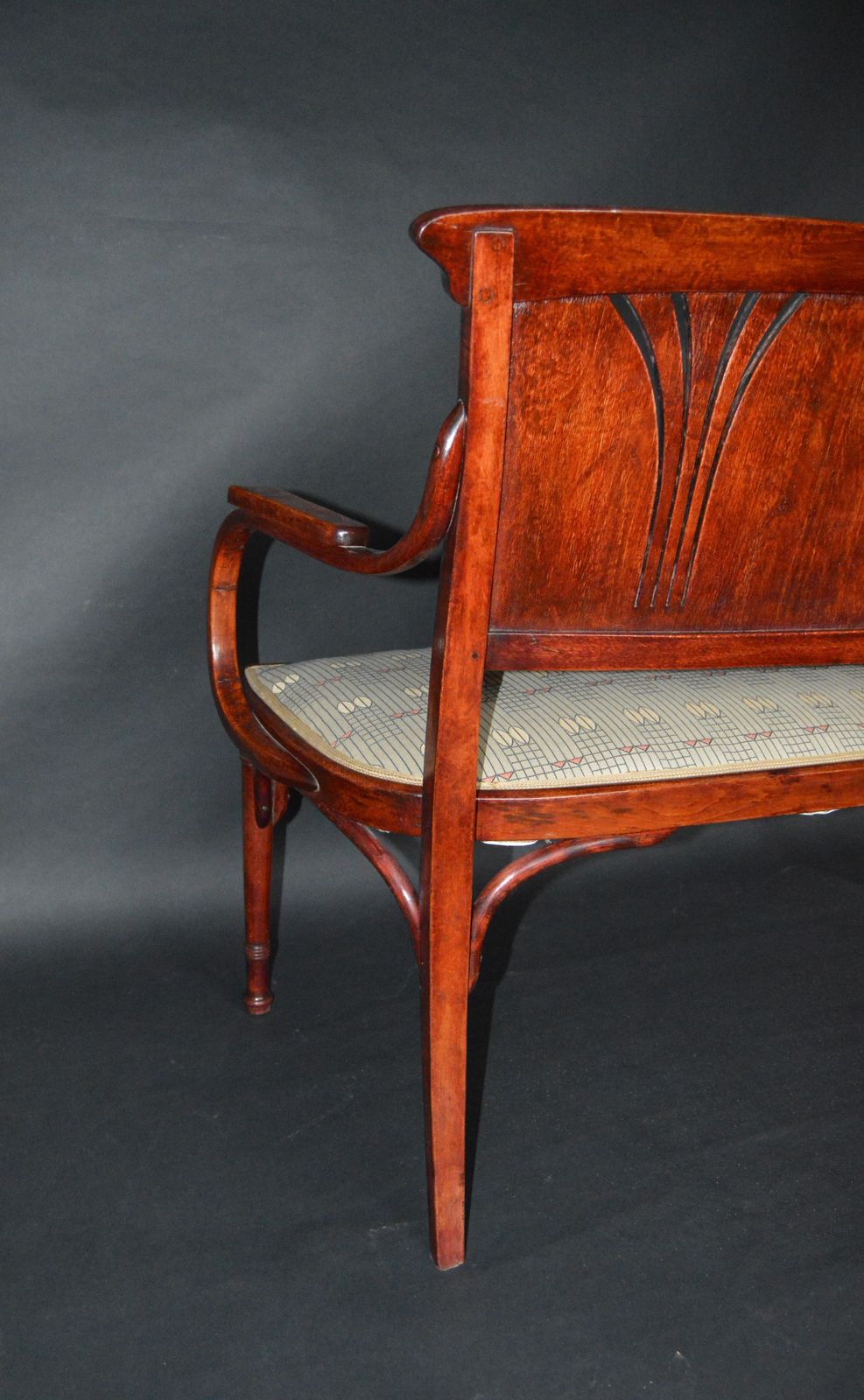 Vienna Secession Seating Set By J&J Kohn, Austria, 1910s, Set Of 3 photo buy
