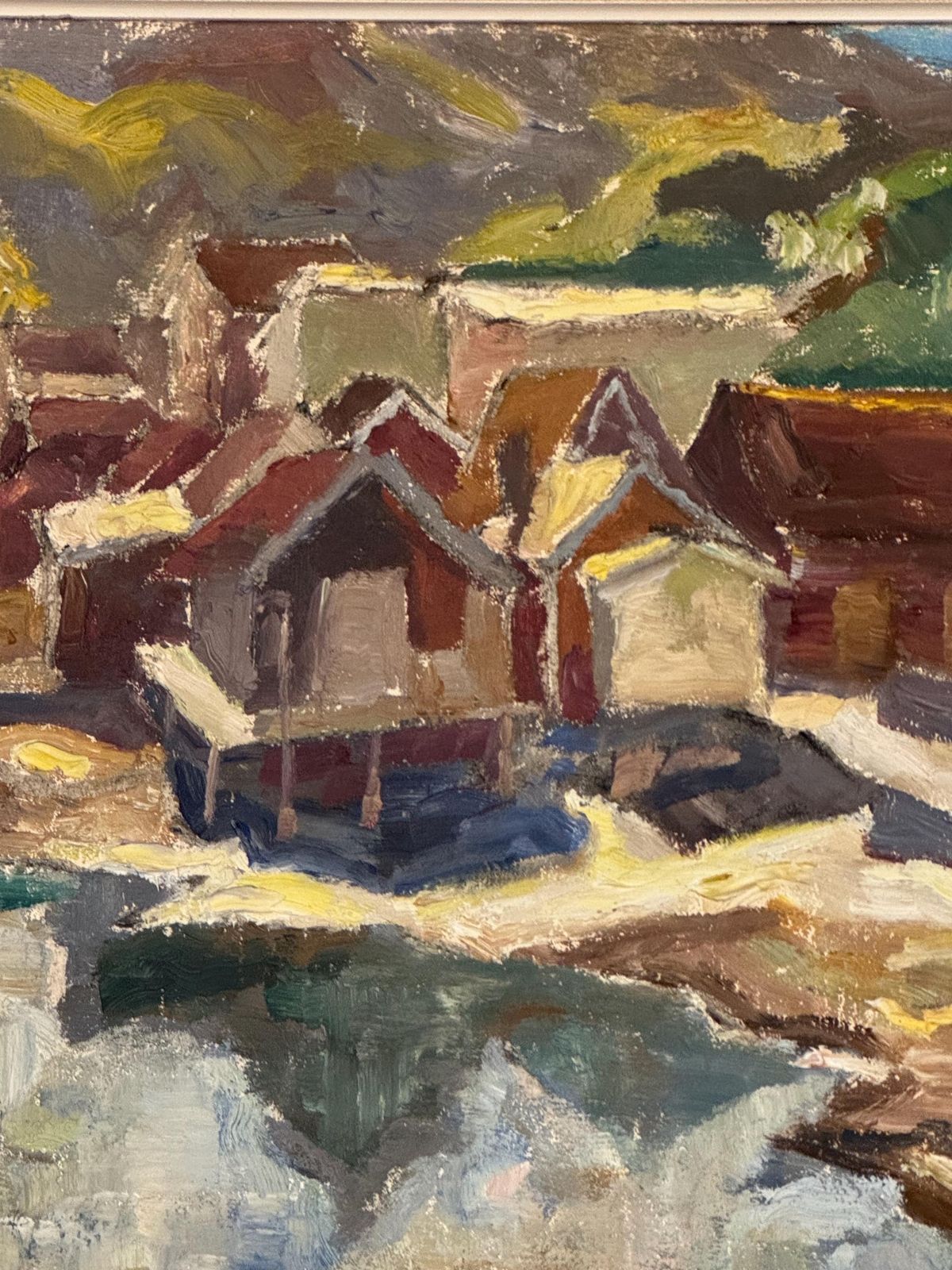 Vintage Painting By Erich Albert Lamm ( 1880 1959) photo furniture