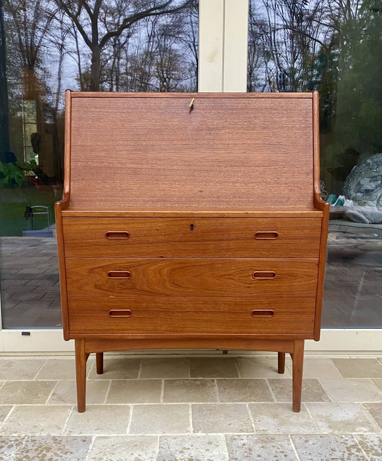 Danish Secretary/Desk Model 37 By Arne Wahl Iversen For Vinde Møbe photo buy