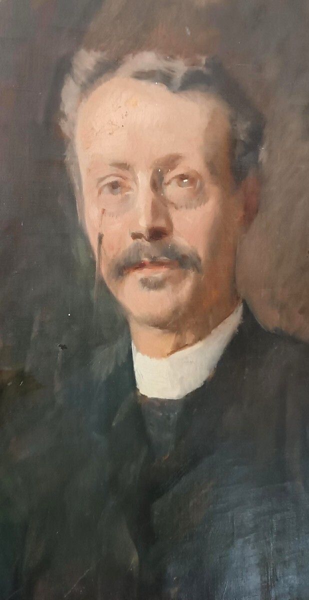 Oil Painting On Canvas, Late 19th Century, Portrait photo for sale