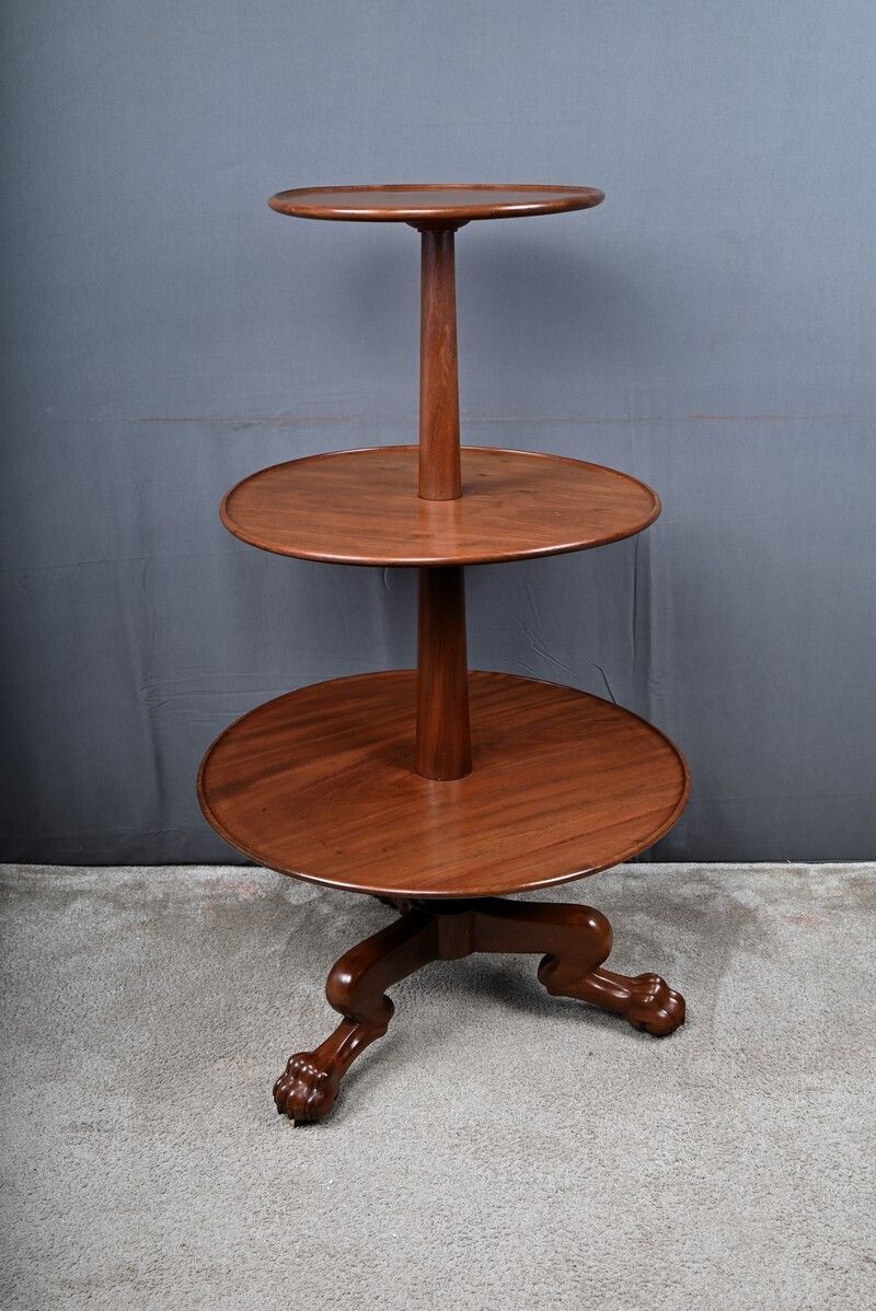 Furniture Mahogany Mute Servant, Chippendale Style, England   Late 19th Century photo