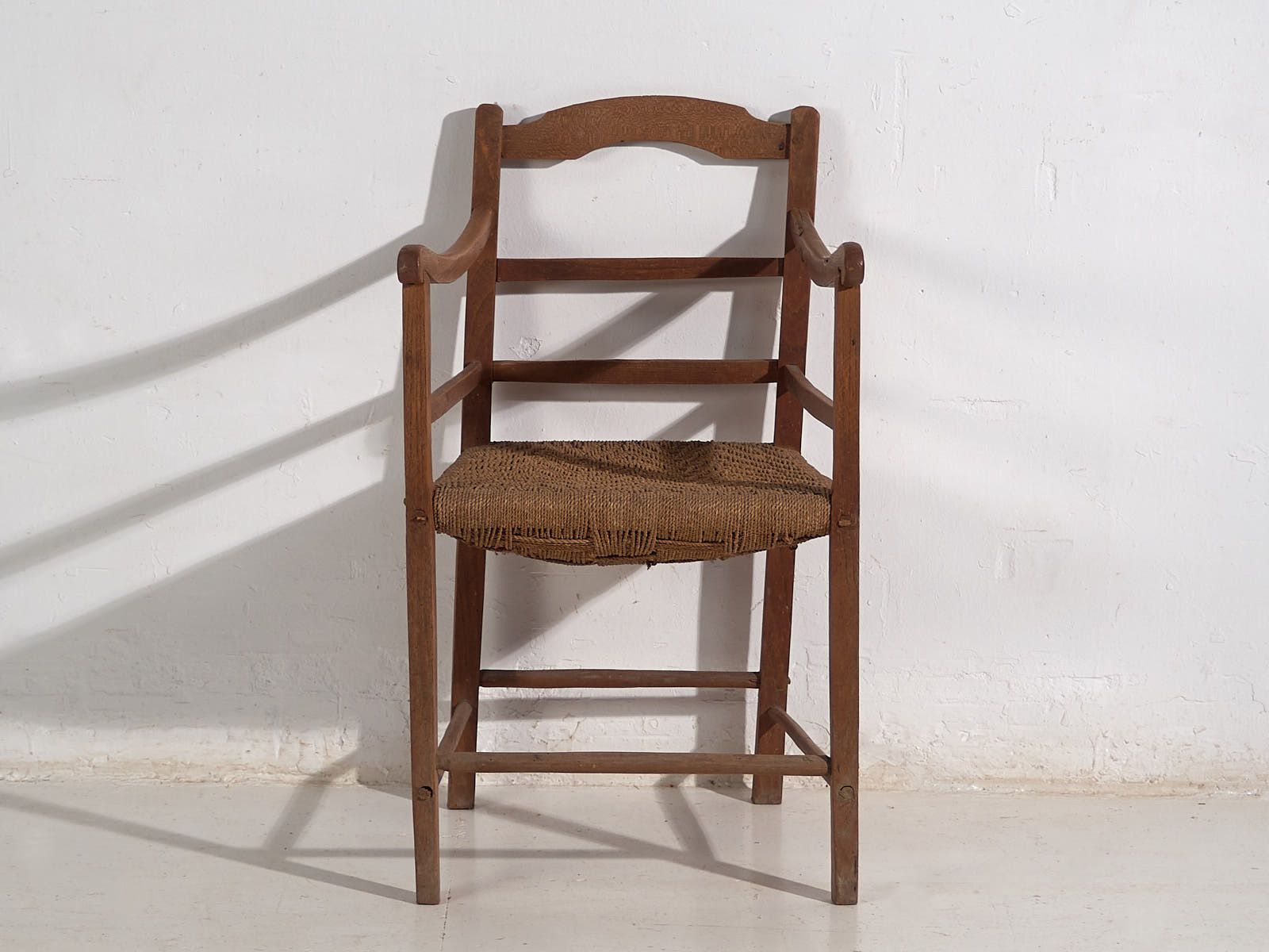Antique Oak Armchairs (C.1900). Set Of 2 Pieces photo vinterior
