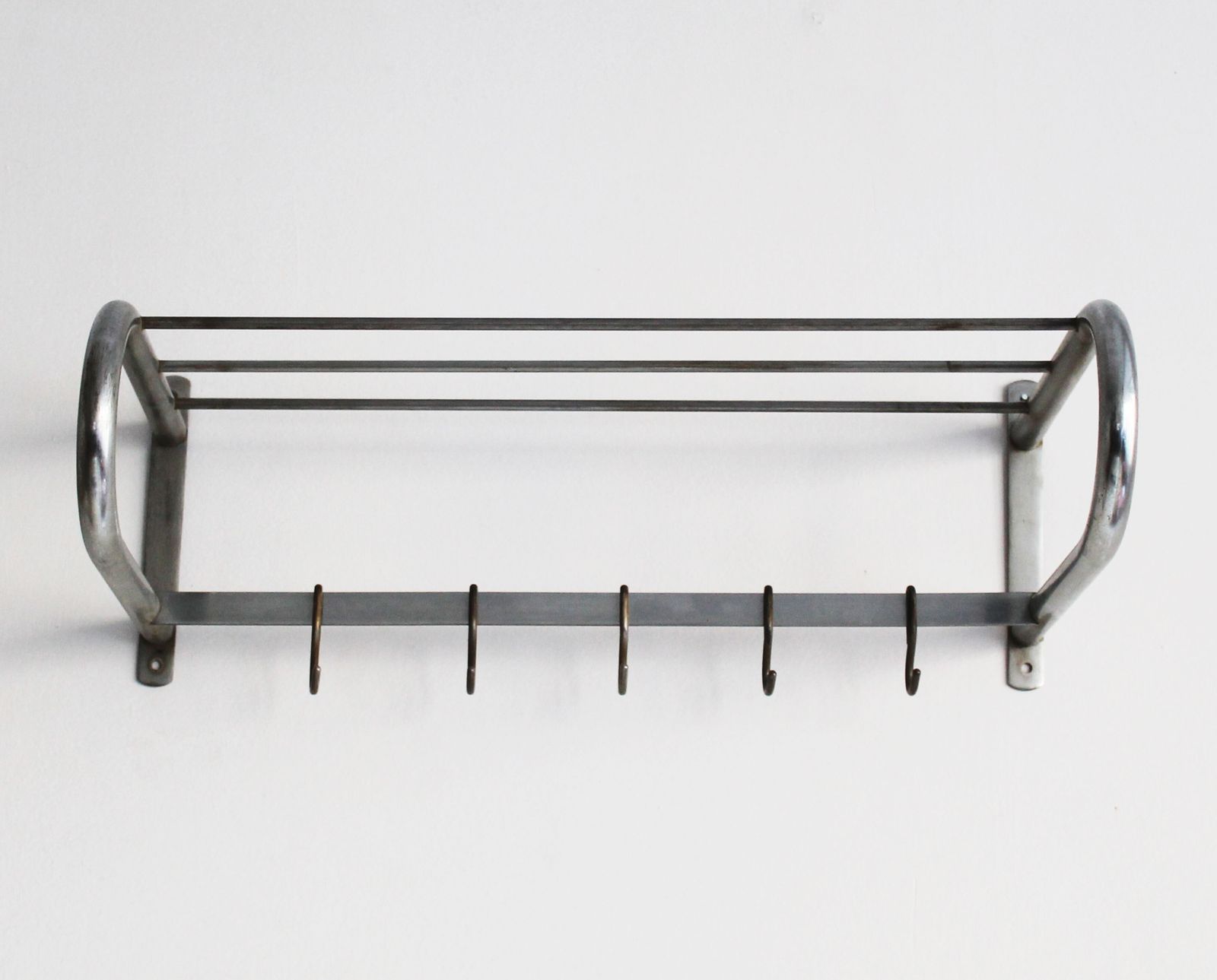 Modernist Tubular Steel Coat Hanger photo Furniture