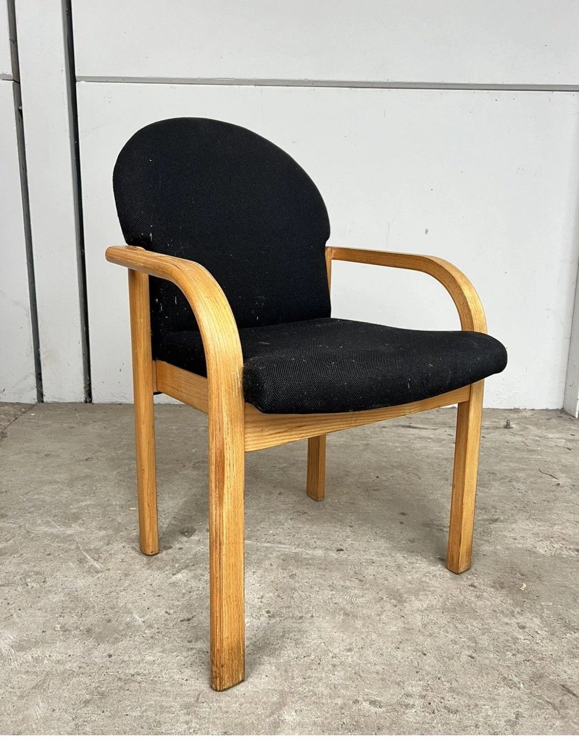 Late Mid Century Armchair Bentwood Desk Chair