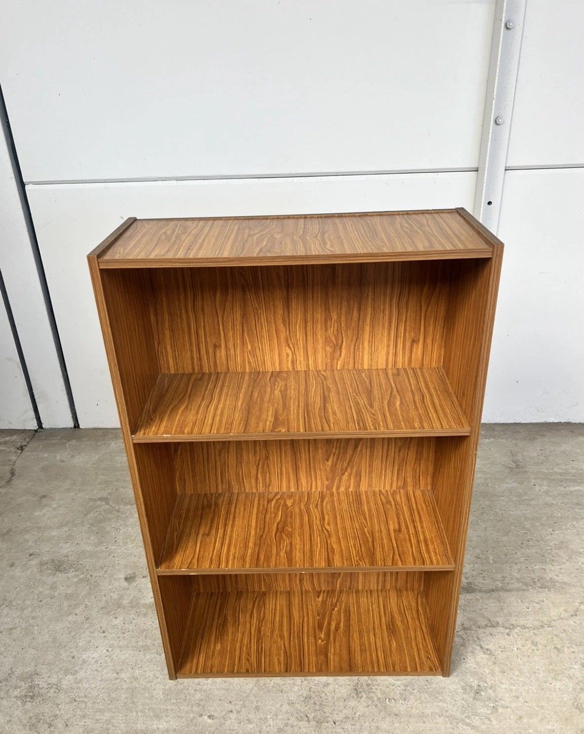 Late Mid Century Freestanding Bookcase Shelving Wall Unit Room Divide photo furniture